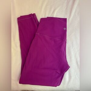 NWOT Pink lululemon leggings